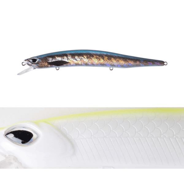 CRAFTY MINNOW 150F<i class="destaque-color">COLOR #3 White Chartreause</i> - 24g - Imagen 2