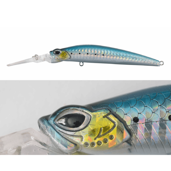 DEEP TRACKER 105F TROLLING MINOW<i class="destaque-color">COLOR #1 Natural Sardine</i> - 17g - Imagen 2