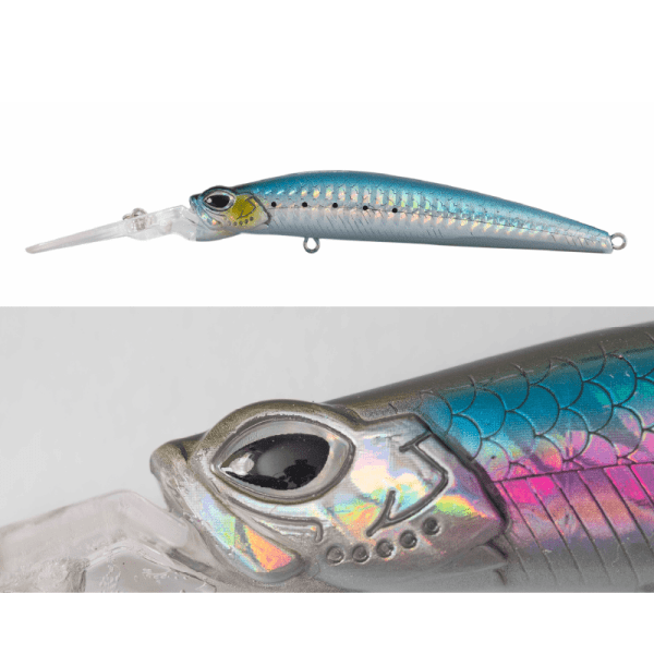 DEEP TRACKER 105F TROLLING MINOW<i class="destaque-color">COLOR #2 Achovy</i> - 17g - Imagen 2