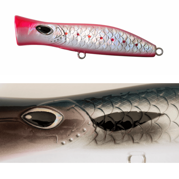 TORNADO 105F POPPER<i class="destaque-color">COLOR #5 Natural Mullet</i> - 28g - Imagen 2