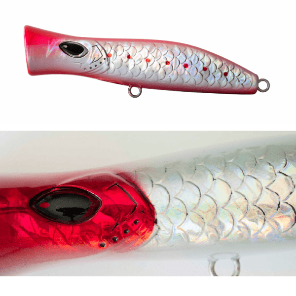TORNADO 105F POPPER<i class="destaque-color">COLOR #8 Bloody Clown</i> - 28g - Imagen 2