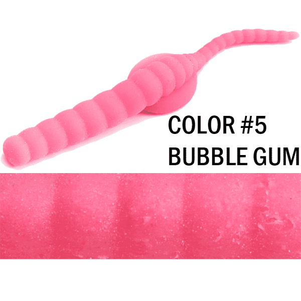 YUMMY BAIT TAIL TWISTER  <i class="destaque-color">COLOR BUBBLE GUM #5 </i>