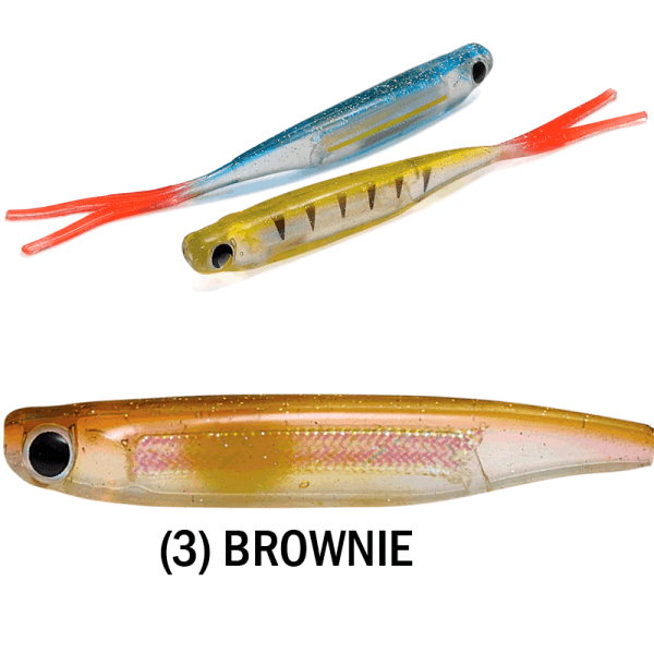POWER MINNOW FORK TAIL 75mm <i class="destaque-color">Color Natural Brownie #03</i>