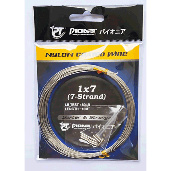 Nylon-Coated Wire Leader 50lb