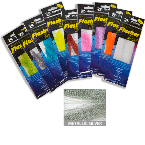 Flasher Thread Metallic Silver