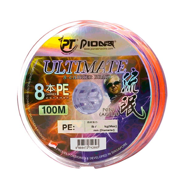 Ultimate 8X 100x6 40LB 0,22mm MC