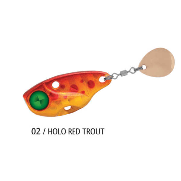 CHIBI VIBE SPIN 3.7g <i class="destaque-color">Color #2 Holo Red Trout</i>