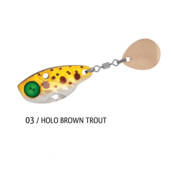 CHIBI VIBE SPIN 3.7g <i class="destaque-color">Color #3 Holo Brown Trout</i>