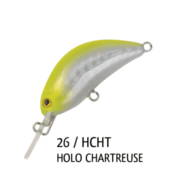 HOT BEAN 40mm <i class="destaque-color">Color #26 Holo Chartreuse</i> - 3.5g