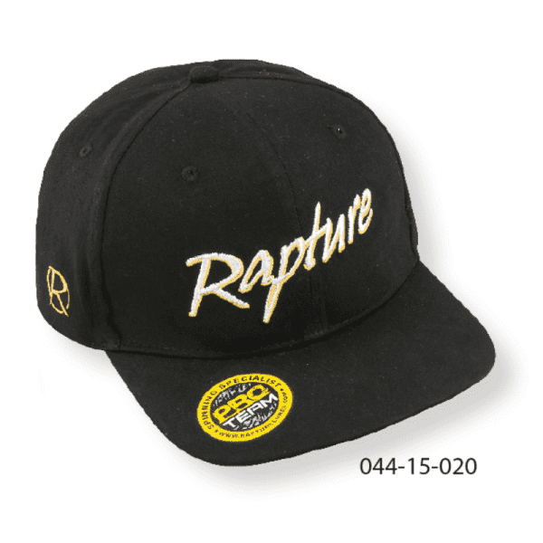 R.Pro Team Flat Brim Cap Black