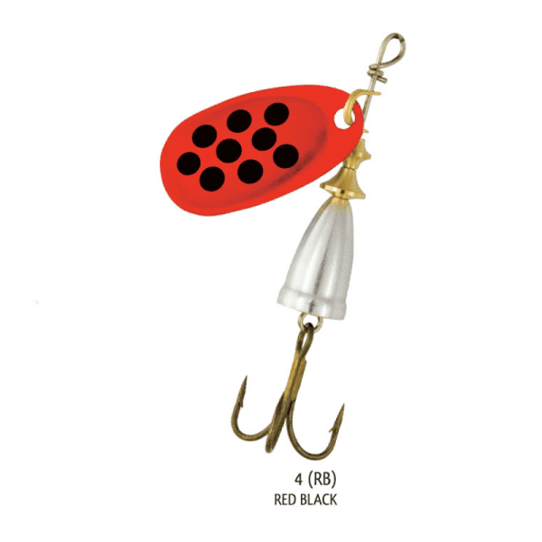 SPINNER VB #3 6.5g <i class="destaque-color">Color #24 Red Black</i>