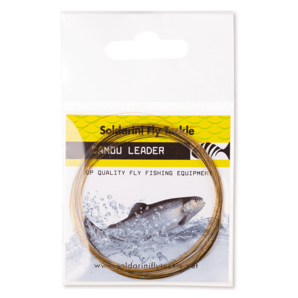 Camou Tapered Leader 15ft 0,20mm