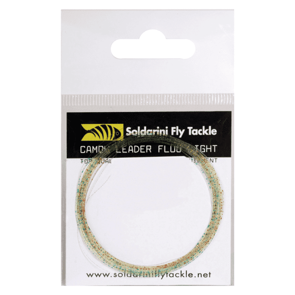 Camou Tapered Leader Fluo Light 9ft 0,16mm