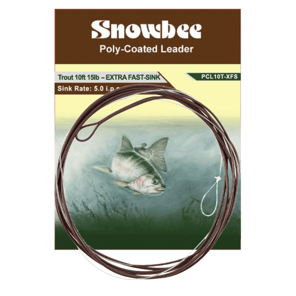 10ft Trout PolyCoated Leader ex.f.-sink.