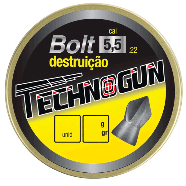 BOLT 5,5mm 125uds. (<i class="destaque-color-rojo">18.46 grains</i>)