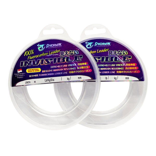 Invisible Fluorocarbon Leader 50lb Clear