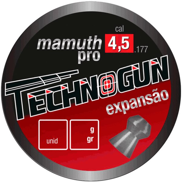 Mamuth PRO 4,5mm 250uds. (<i class="destaque-color-rojo">8.72 grains</i>)