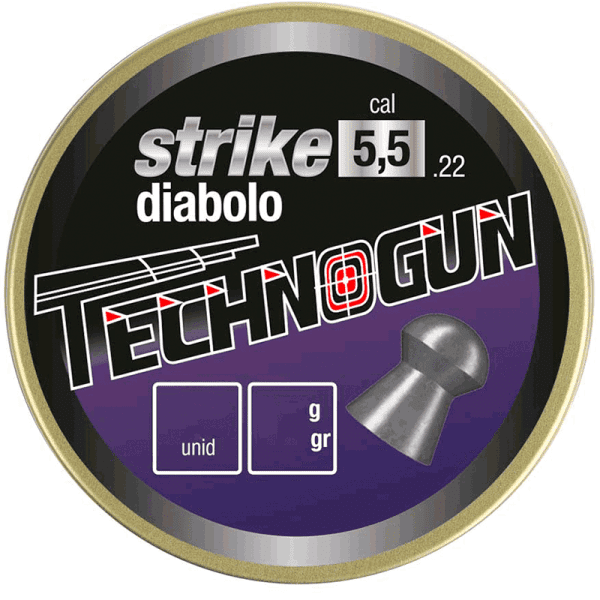 STRIKE 5,5mm 125uds. (<i class="destaque-color-rojo">14.94 grains</i>)