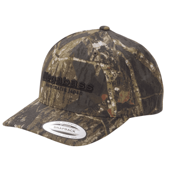 Megabass Classic Cap Camo Mossy Black