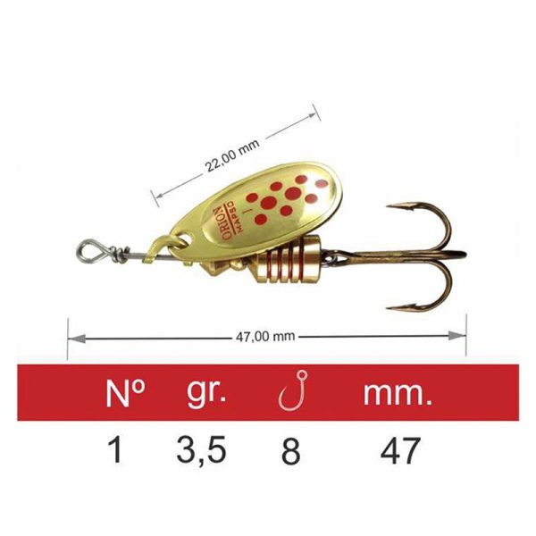 ORION LUN  3.5g  <i class="destaque-color">COLOR ORO-ROJO </i> - Imagen 2