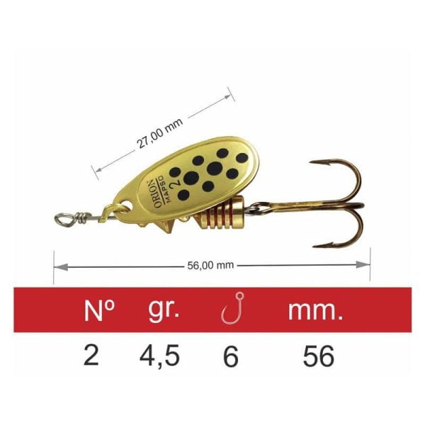 ORION LUN  4.5g  <i class="destaque-color">COLOR ORO-NEGRO </i> - Imagen 2