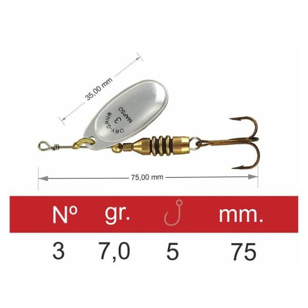 ORY METAL  7g  <i class="destaque-color">COLOR PLATA </i> - Imagen 2