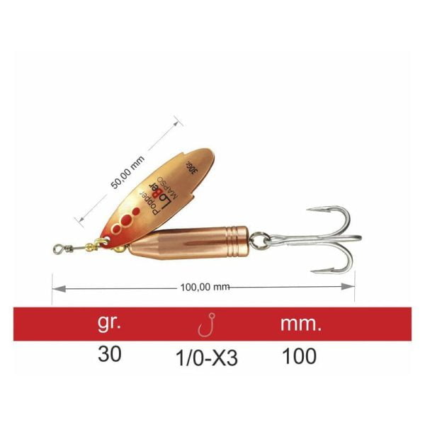 POPPER LOBER DEC  30g  <i class="destaque-color">COLOR COBRE-ROJO </i> - Imagen 2