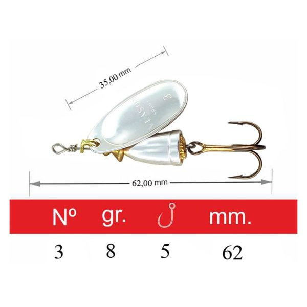 VLASON METAL  8g  <i class="destaque-color">COLOR PLATA </i> - Imagen 2