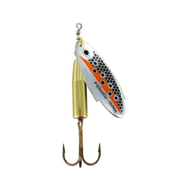 POPPER LASTRADA  20g  <i class="destaque-color">COLOR PLATA-NARANJA/NEGRO </i>