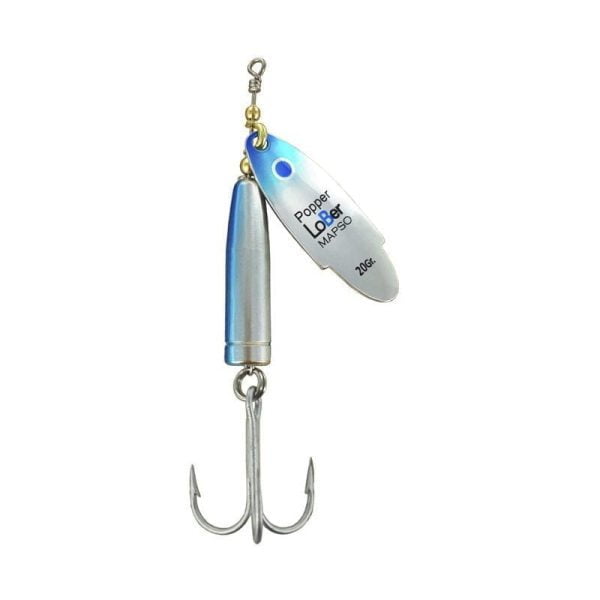POPPER LOBER DEC  20g  <i class="destaque-color">COLOR PLATA-AZUL CON CUERPO AZUL </i>
