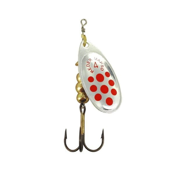 REDER LUN  9.5g  <i class="destaque-color">COLOR PLATA-ROJO </i>