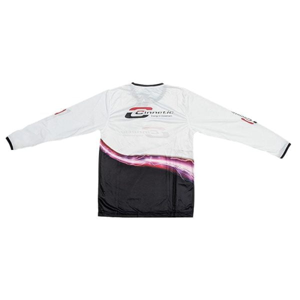 Polera Manga Larga Secado Rápido Fps +50 Color Blanco/Negro Talla L - Imagen 2