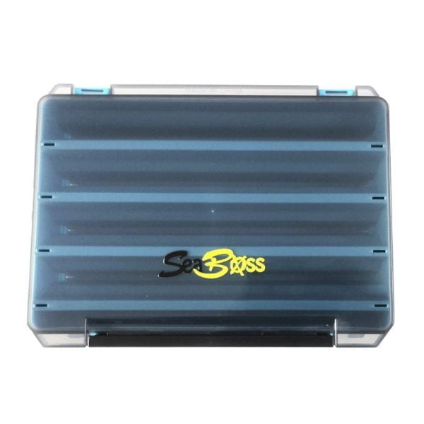 Pack Caja Señuelos Largos SeaBoss Azul <i class="destaque-color"> PACK DE 10pcs  </i>