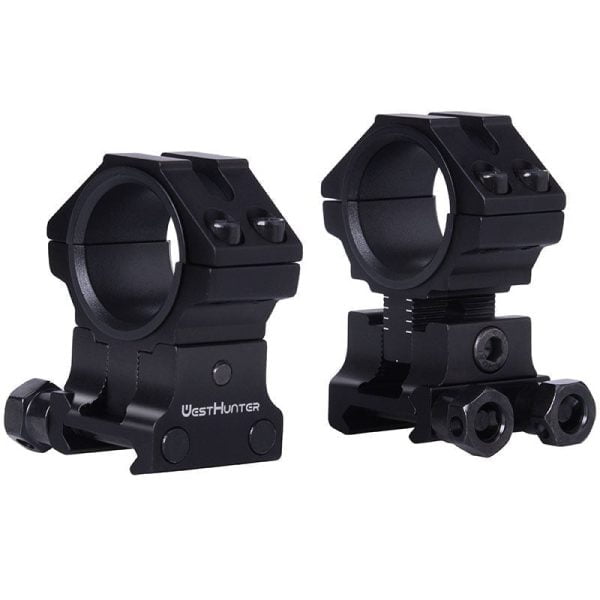 Montura Ajustable Picatinny<i> (21mm) </i> WH201 Negro - Imagen 3