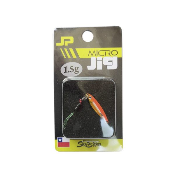SeaBoss JP Micro Jig 1,5g Red Gold - Imagen 2