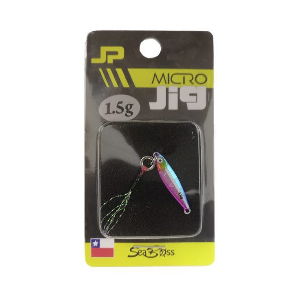 SeaBoss JP Micro Jig 1,5g Blue Pink - Imagen 2