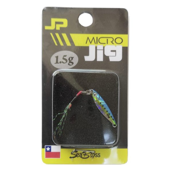 SeaBoss JP Micro Jig 1,5g Candy Iwashi - Imagen 2