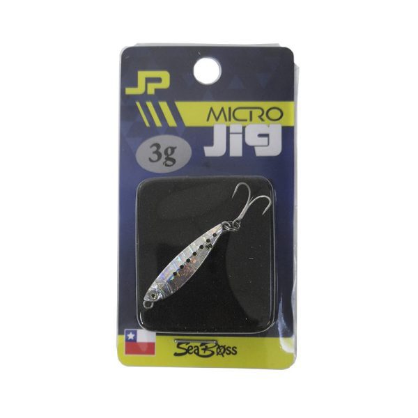 SeaBoss JP Micro Jig 3g Keimura Shirasu - Imagen 2