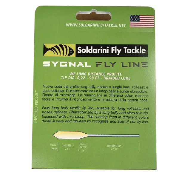 Sygnal Fly Line WF4F White/Pale Yellow - Imagen 2