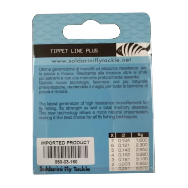 Tippet Line Plus 50m 0,20mm 2X - Imagen 2