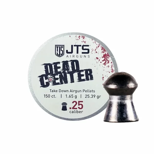 DEAD CENTER MODELO DOMED - 25cal./6,35mm - 25,5 grains - 150 uds.