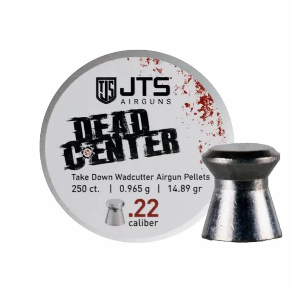 DEAD CENTER MODELO WADCUTTER - 22cal./5,5mm - 14,9 grains - 250 uds.
