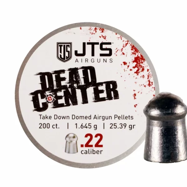 DEAD CENTER MODELO DOMED - 22cal./5,5mm - 25,5 grains - 200 uds.