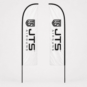 BANDERA PROMOCIONAL LOGO DOBLE CARA JTS