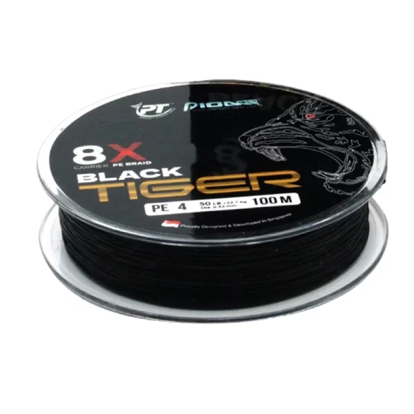 Black Tiger 8xBraid 20lb 100m Bk