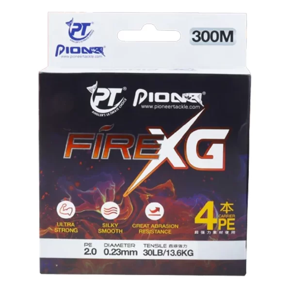 Fire XG 4xBraid 0,16mm 20lb 300m DG