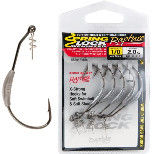 Swimbait Springlock Hook 6g #5/0