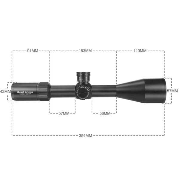 Mira Telescópica WH027 HD Gen2 4-16X50 FFP Zero Stop - Imagen 5