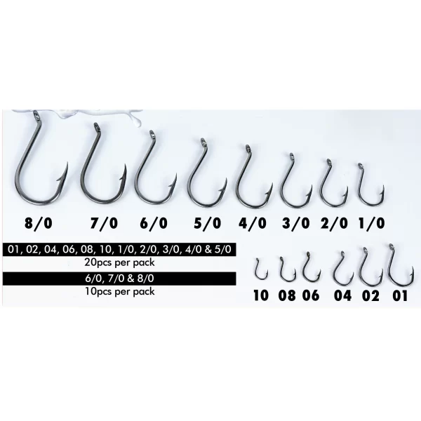 Pioneer Ichiban SS-4310 Octopus Hook #4/0 - Imagen 3