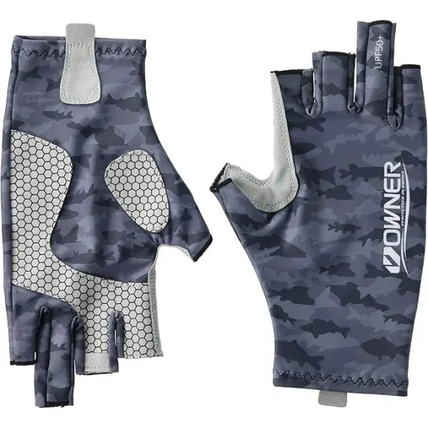 GUANTES OWNER SUN BLOCK COLOR CAMO OBSCURO TALLA S/M